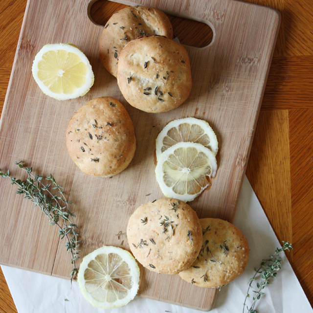 lemonthyme biscuits Girl Versus Dough