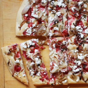 Strawberry Foccacia.