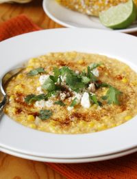 Mexican Grilled Corn Chowder