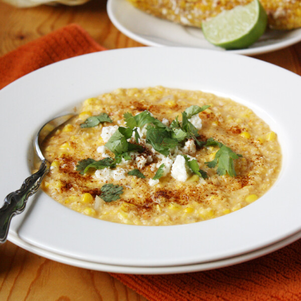 Mexican Grilled Corn Chowder.