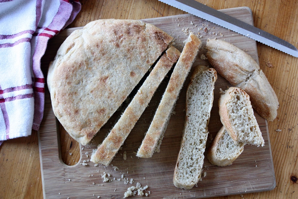 crockpot peasant bread