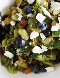 Balsamic Brussels Sprouts Salad