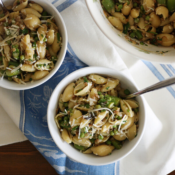 Spring Pea Asparagus Pasta.