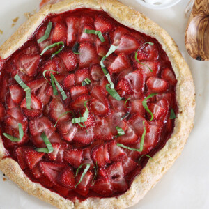 Strawberry Galette.