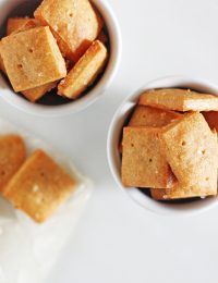 Three-Cheese Crackers