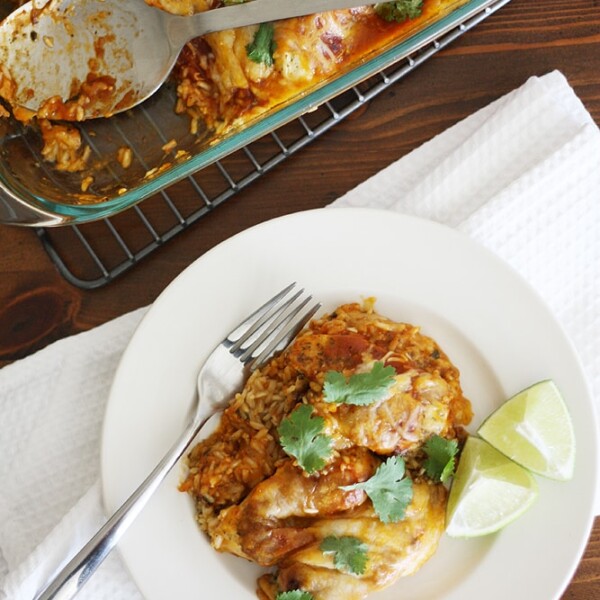 cilantro lime chicken bake.
