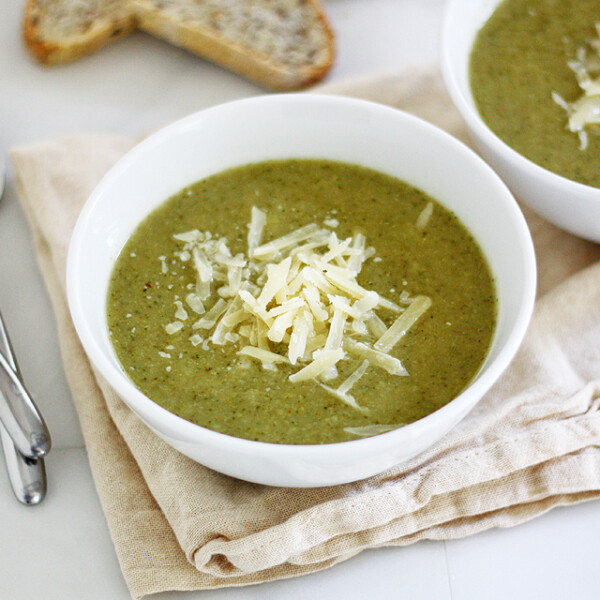 Creamy Broccoli Soup.