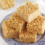Brown Butter Peanut Butter Crispy Treats.