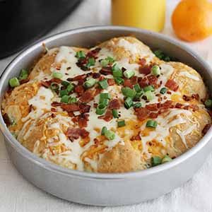 loaded mashed potato stuffed biscuits.