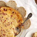 cocktail rye bread with reuben dip.