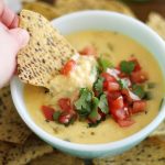 hatch chile queso dip.