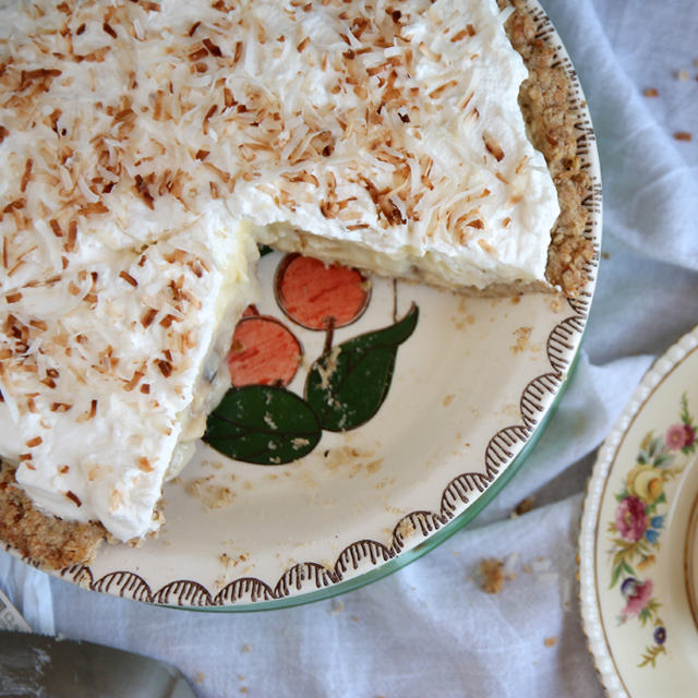 Banana Coconut Cream Pie Girl Versus Dough