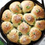 parmesan pesto skillet rolls.
