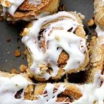 hazelnut rye rolls.