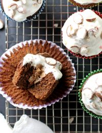 malted chocolate cupcakes