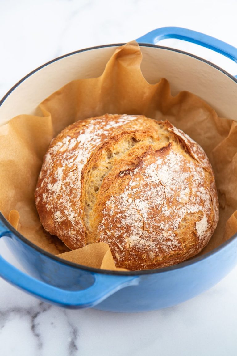 No Knead Dutch Oven Bread Recipe Girl Versus Dough