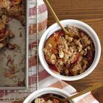 cinnamon plum baked oatmeal.