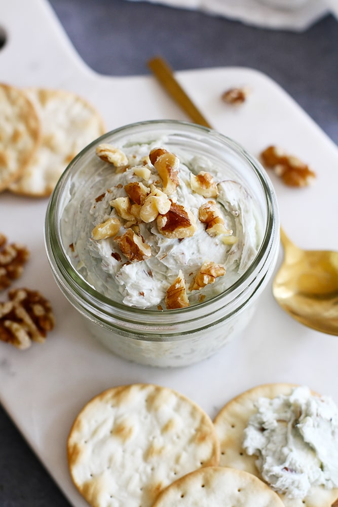 nutty blue cheese spread