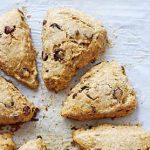 chocolate chip banana scones.