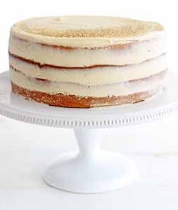 salted caramel layer cake