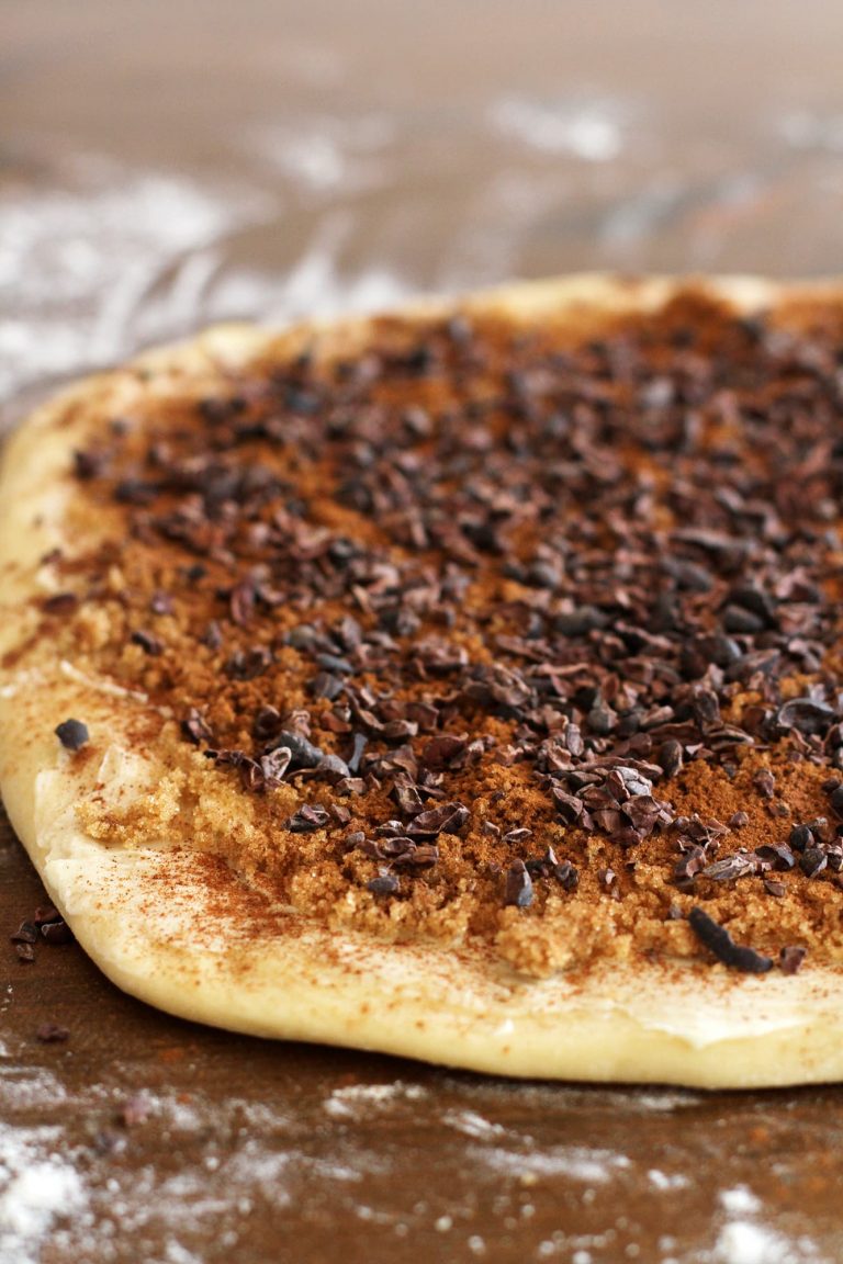 Chocolate Cinnamon Roll Wreath Girl Versus Dough