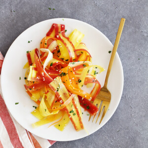 carrot sesame salad.