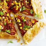 slow roasted tomato galette.