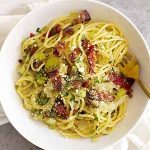pasta carbonara.