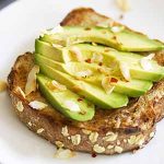 avocado coconut toast.