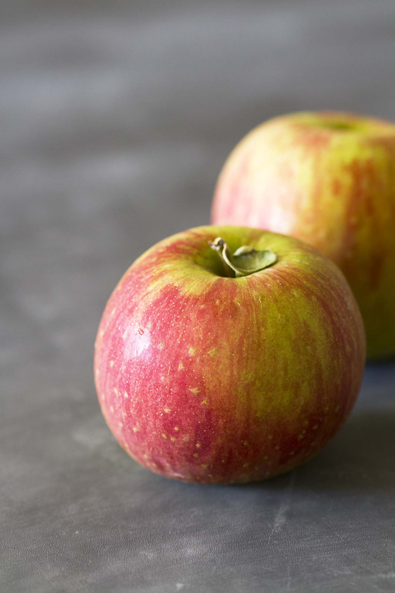 apple on table