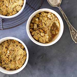 mini cream cheese apple crisps.