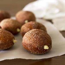 Maple Vanilla Cream Stuffed Chai Doughnuts-image