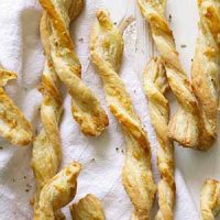 five ingredient cheese straws