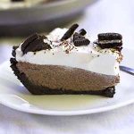 no bake french silk oreo pie.
