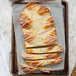braided cardamom bread finnish pulla.