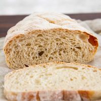 no knead ciabatta bread