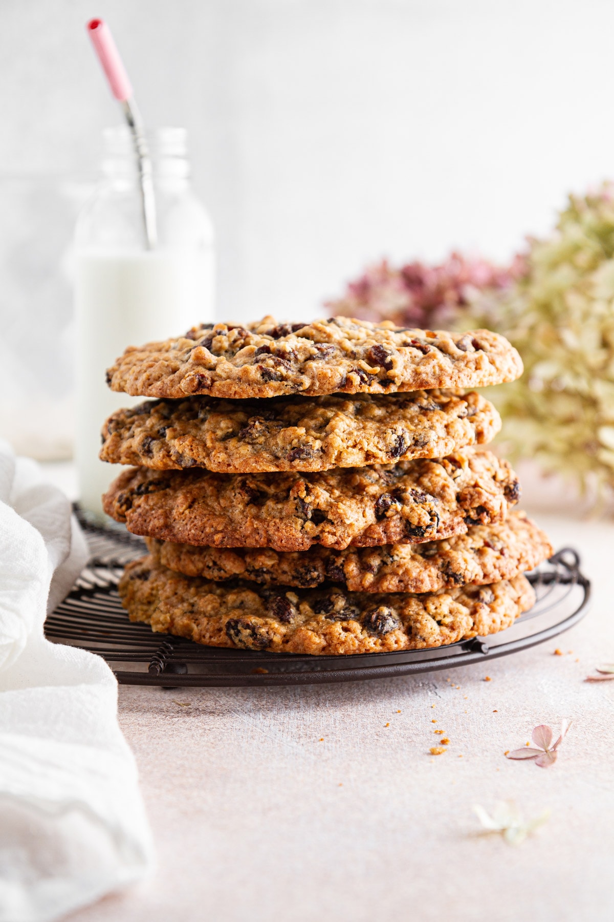 Giant OatmealRaisin Cookies Recipe Girl Vs Dough