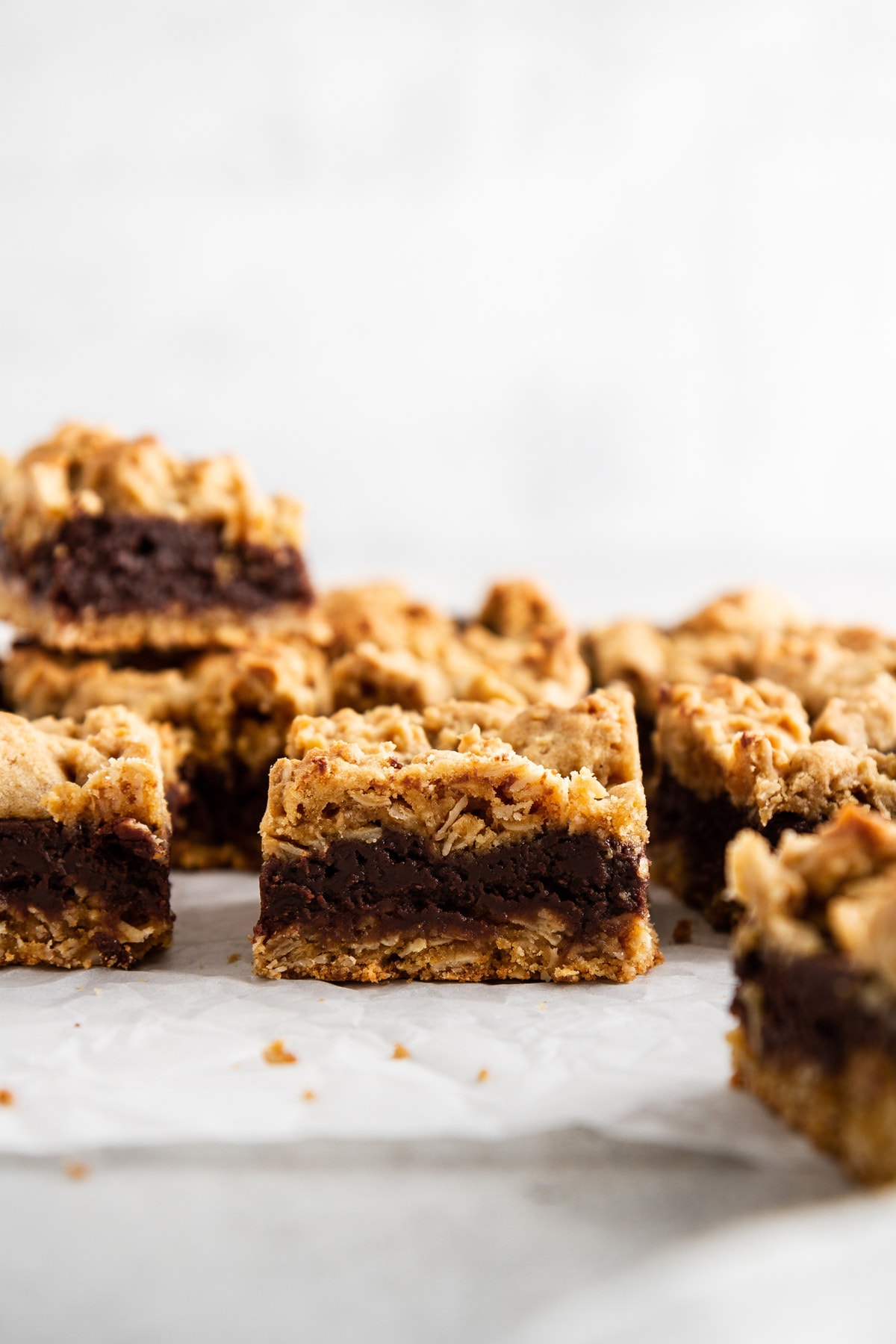 side shot of revel bars on a surface