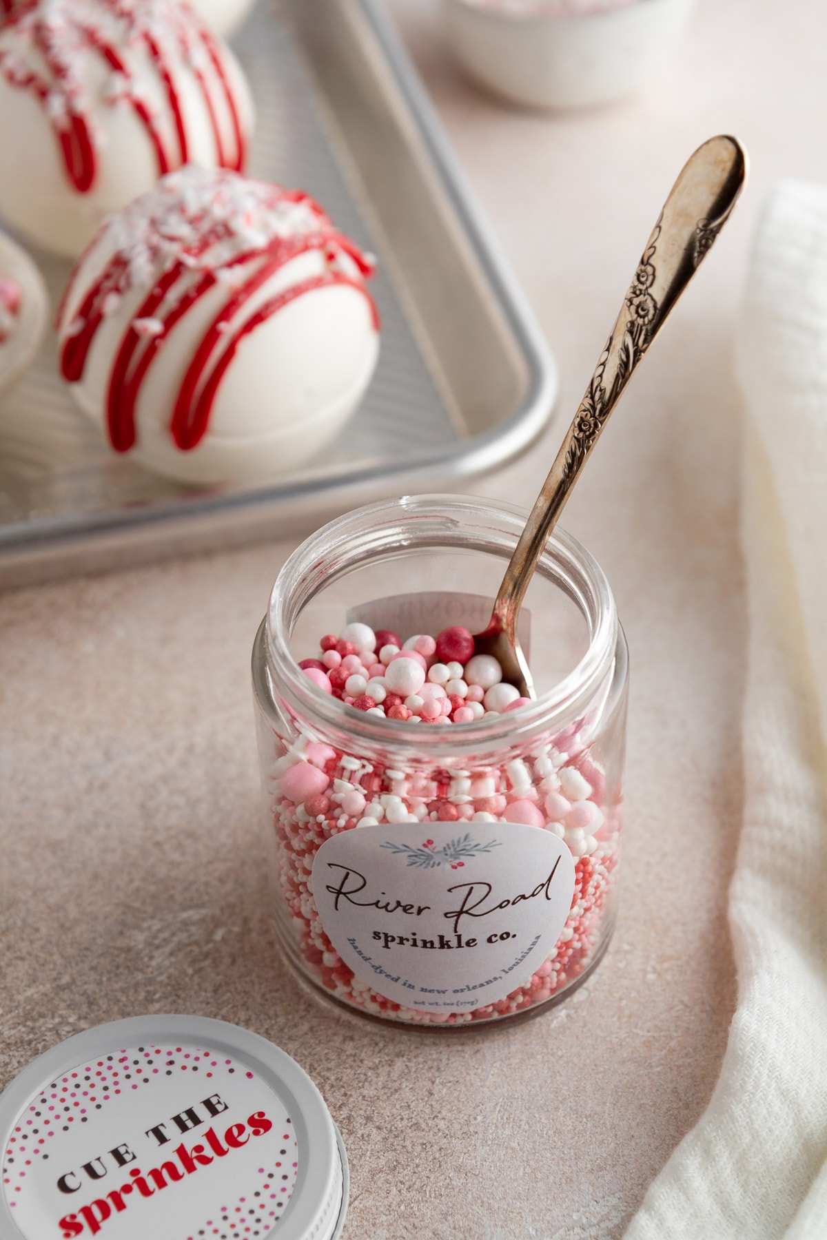 Candy Cane Cocoa Bombs Recipe | Girl Vs Dough