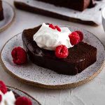 slice of pound cake on a plate