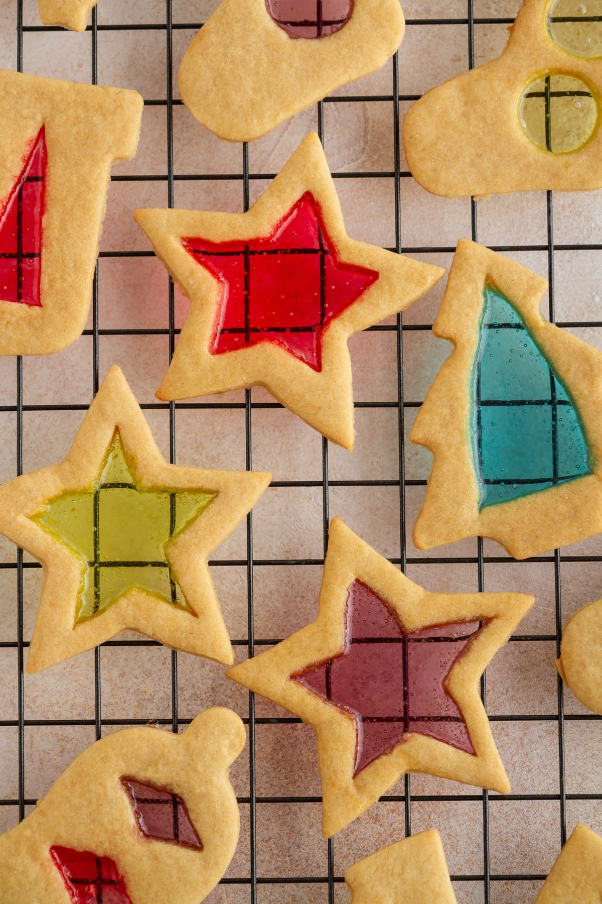Stained Glass Window Cookies Recipe Girl Vs Dough
