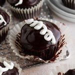 cupcake on a cooling rack.