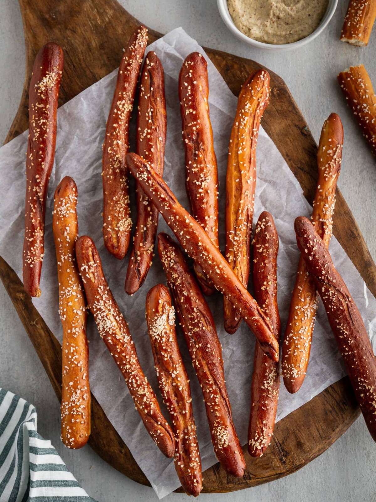 Pretzel Sticks Recipe | Girl Versus Dough