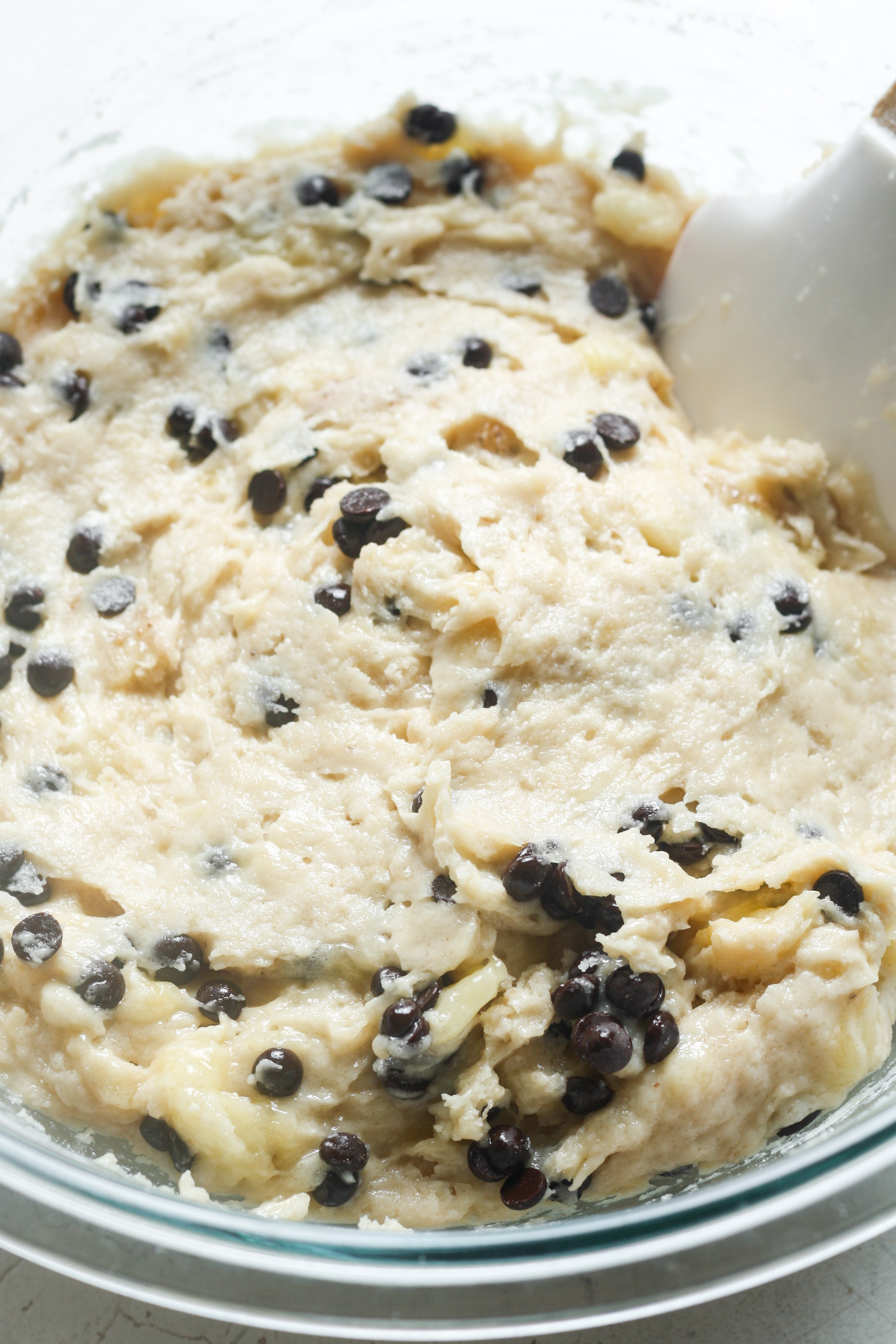 Chocolate chip bread dough.