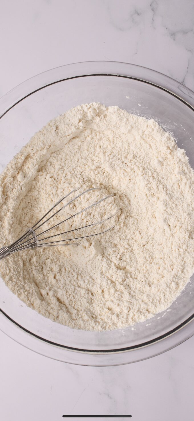 Flour, sugar and other ingredients.