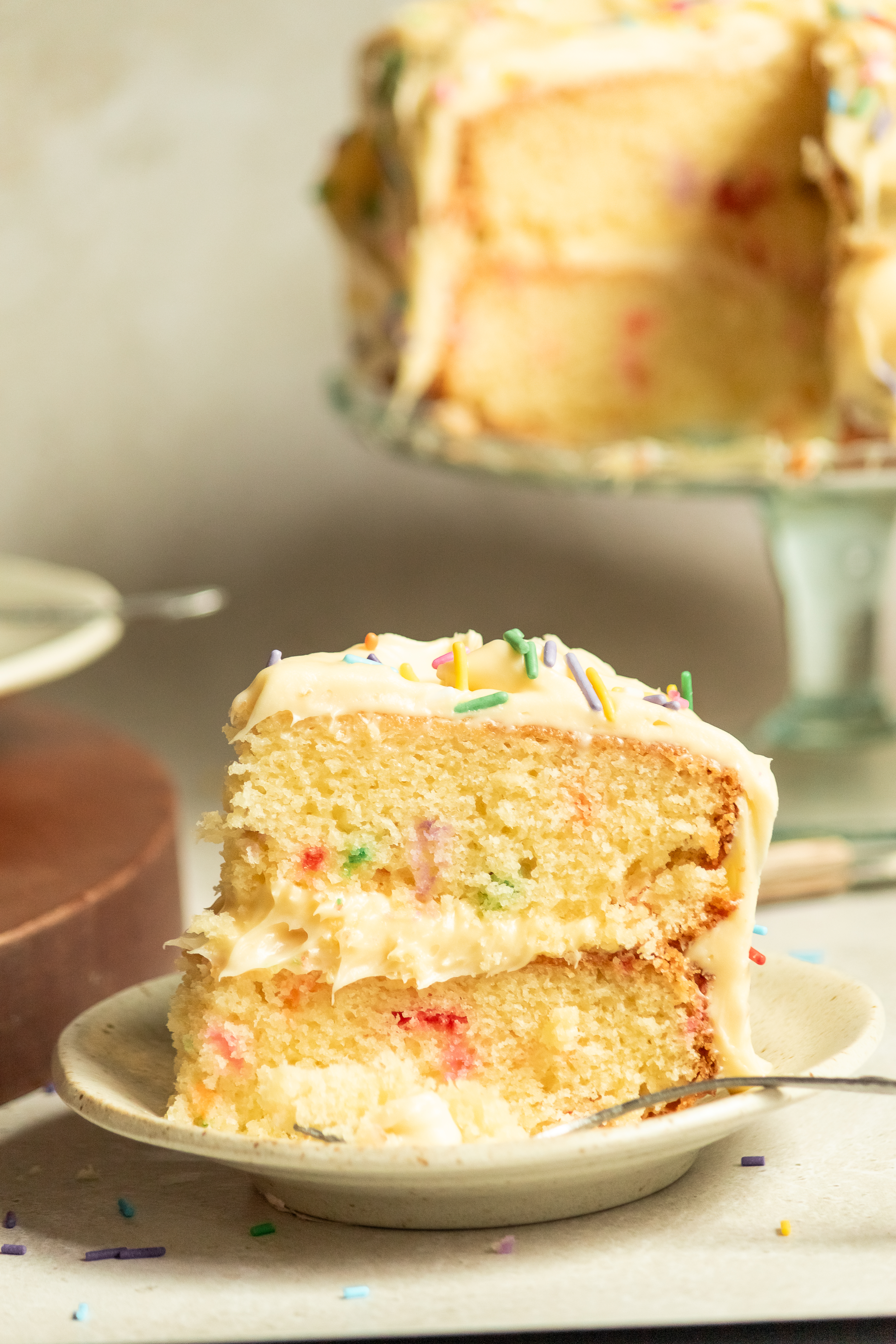 Funfetti Cake - Girl Versus Dough