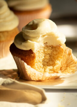 Vanilla cupcake recipe.