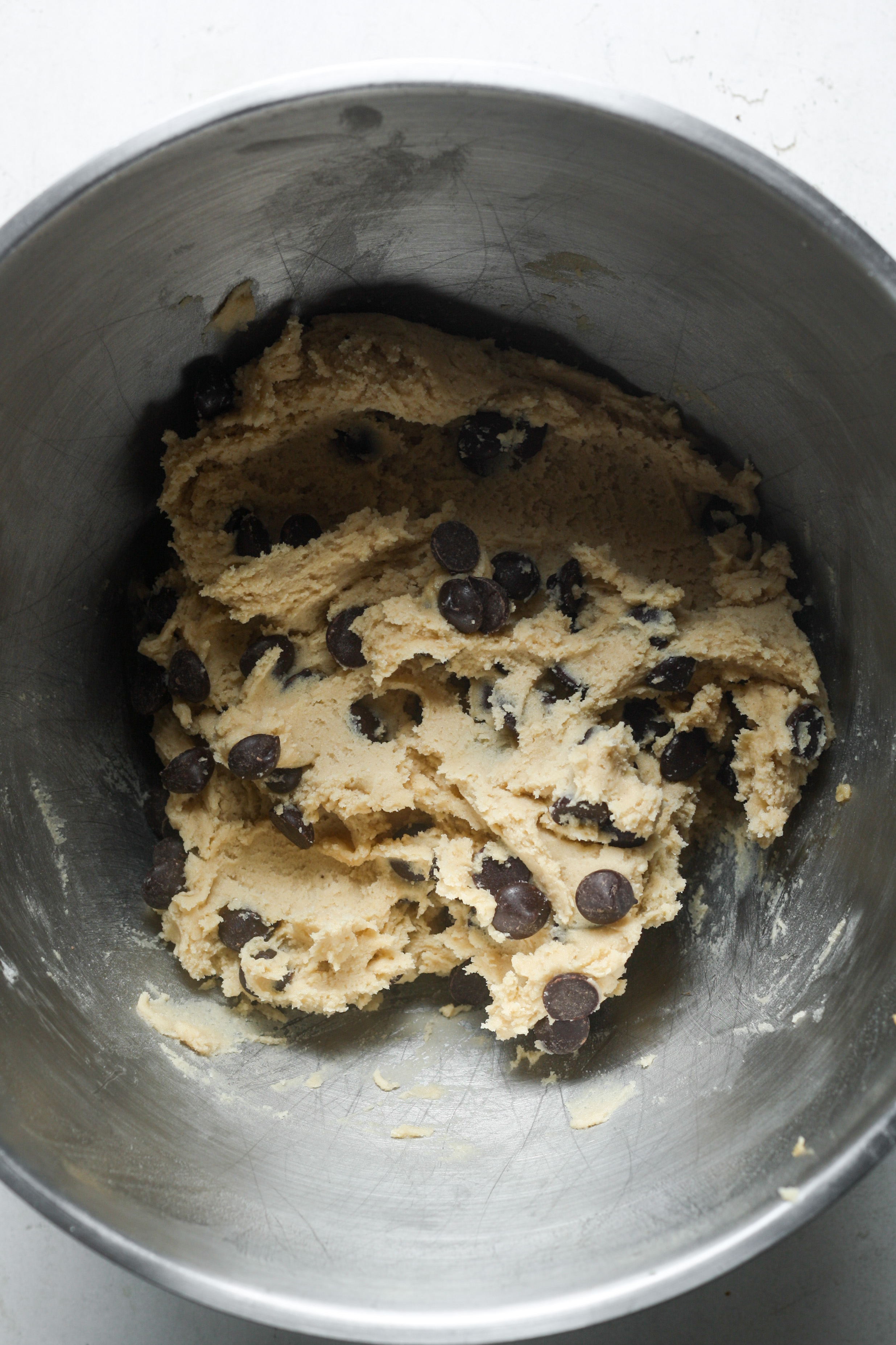 Chocolate chip dough.