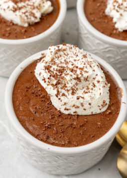 Chocolate mousse.
