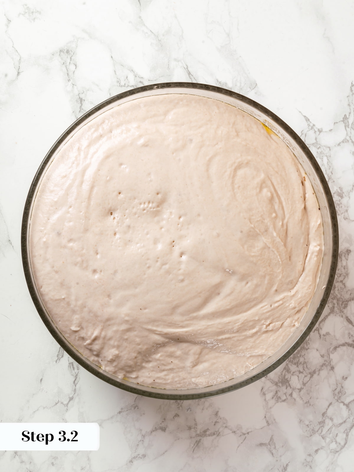 Fully proofed sourdough dough showing strength and elasticity before shaping.